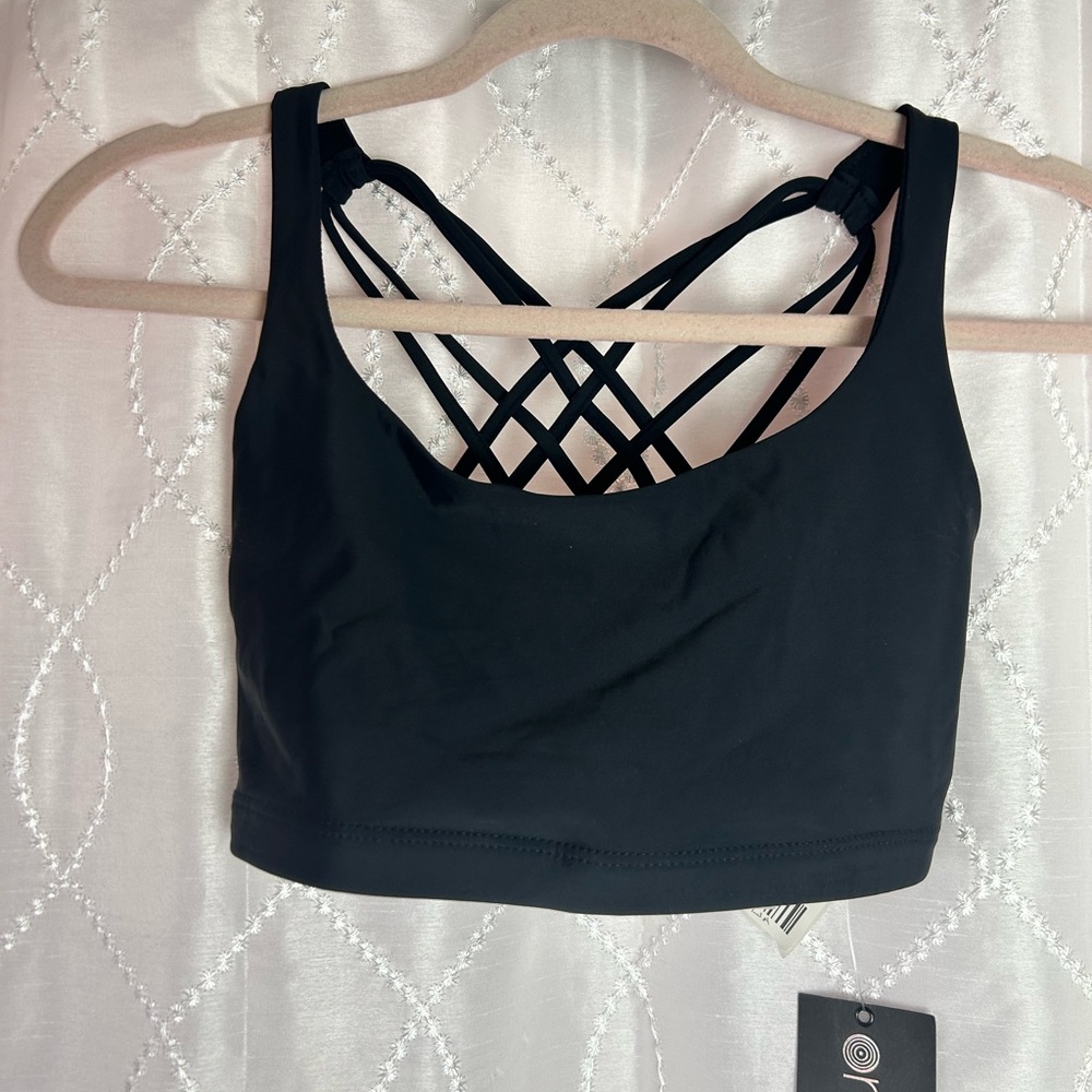 Onzie Black Strappy Sports Bra